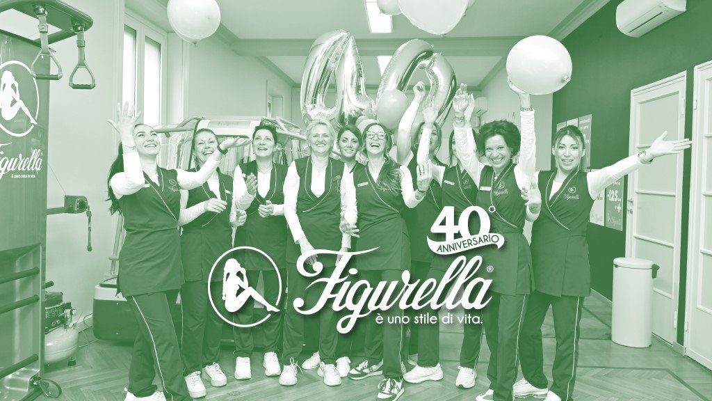 Compleanno Figurella 40 anni Figurella funziona da 40 anni